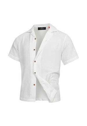 Kronstadt, KSFAWN HEMD KURZARM - Camisa - offwhite