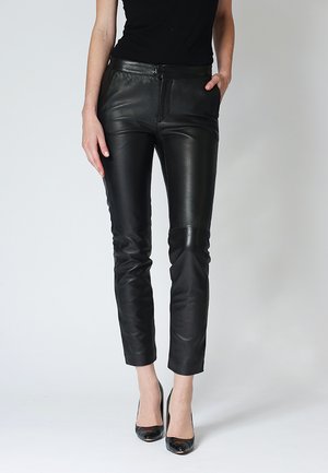 Le Temps Des Cerises - Spodnie skórzane