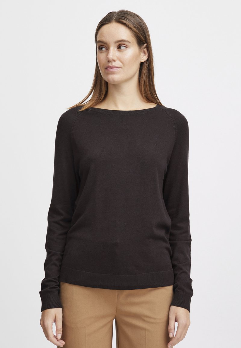 b.young - BYMMPIMBA1 - Jumper - black, Enlarge