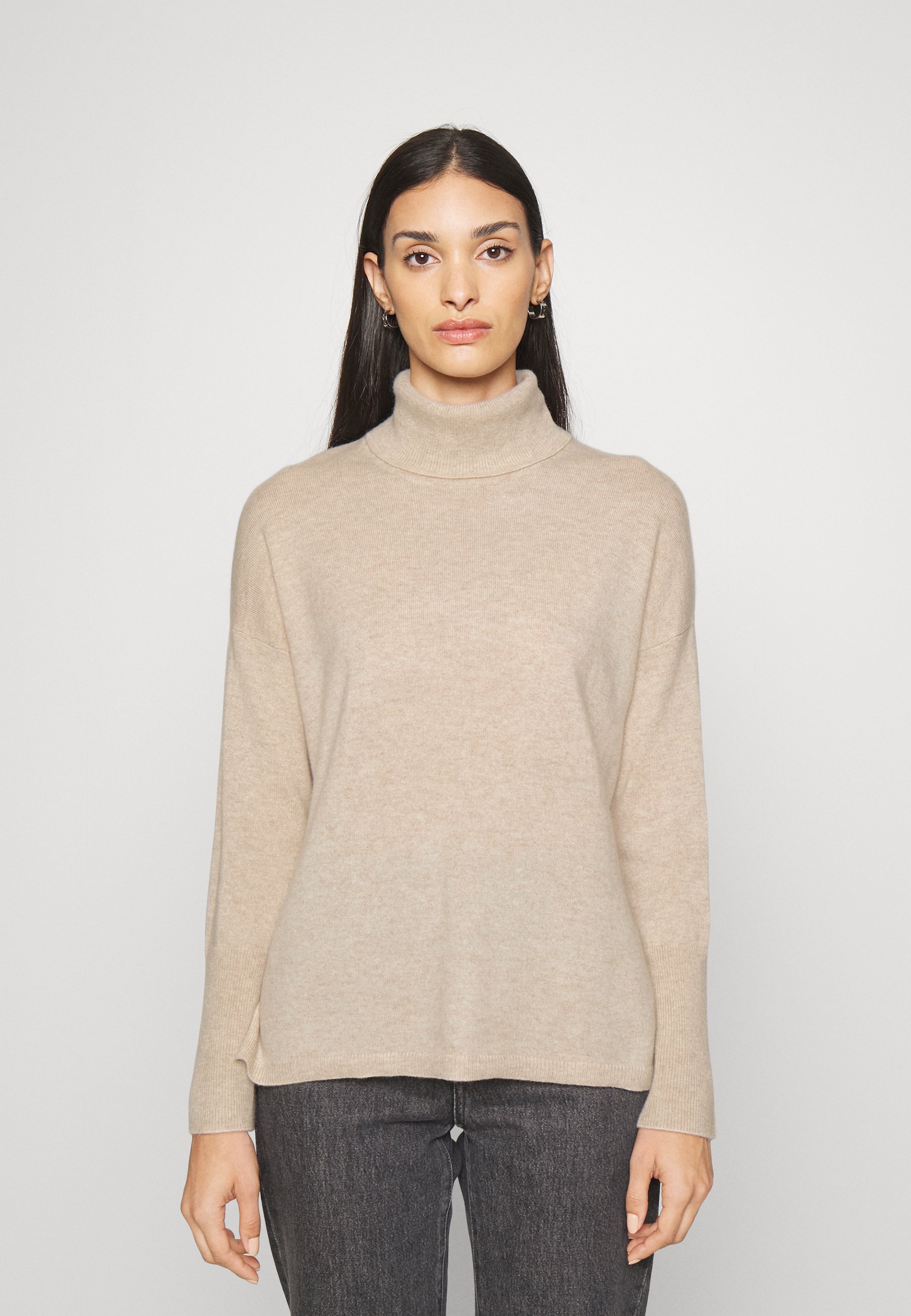 Turtleneck Baggy Sleeve Sweater Pure Cashmere TURTLENECK LOOSE FIT
