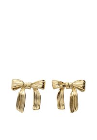 STUDS WITH LARGE VINTAGE - Oorbellen - gold coloured