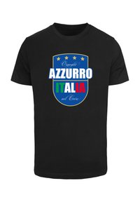ITALIA  TEE - Tričko s potlačou - black