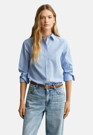 REGULAR FIT CLASSIC STRIPED  - Hemdbluse - hydrangea blue
