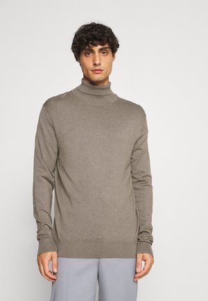 ROLL NECK  - Strickpullover - sand