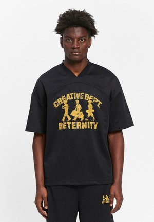 Reternity Print T-shirt - black
