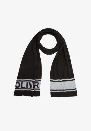 s.Oliver MIT LABELNAME - Sjaal - schwarz