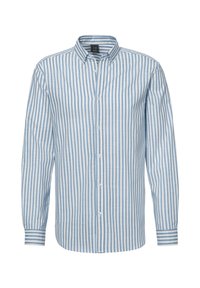 LANGARM - Shirt - blau-gestreift