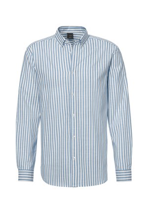 john devin LANGARM - Shirt - blau-gestreift