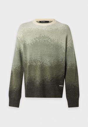 KARL LAGERFELD, CREW NECK - Pullover - green