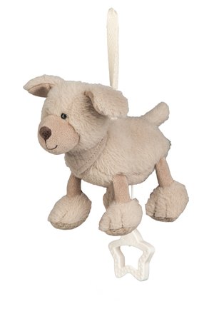 HUND LUCKY - Music box - naturbraun