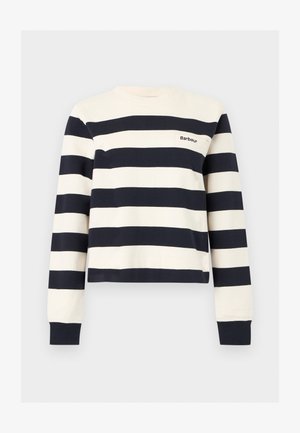 Barbour, AYLESBY STRIPED - Φούτερ - dark navy/cloud