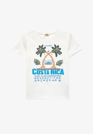 Koton Camiseta estampada - white