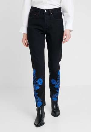 Skinny-Farkut - grey denim