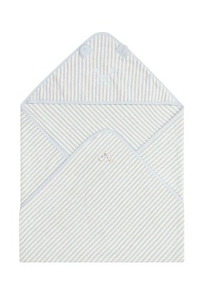 MIT KAPUZE SPECIAL MADE UNITS - Bath towel - celestial blue