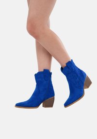 Salinyang Cowboy-/Bikerlaarsjes - blau