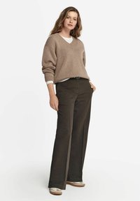 Falconeri Stoffhose - natürlich brown