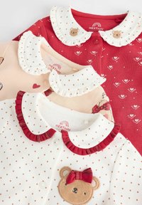 Next EMBROIDERED DETAILS 3 PACK - REGULAR FIT - Overal na spanie - red cream