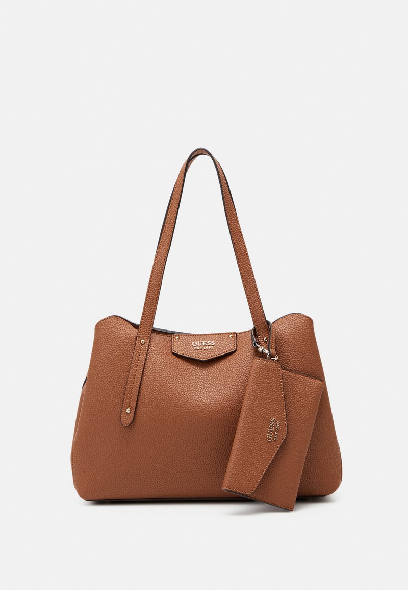 Guess Window Rock Satchel Bag in Caramel Guess Window Rock Satchel Bag in Caramel