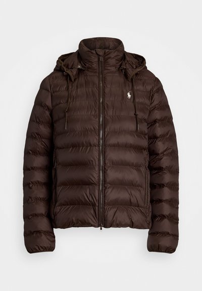 Polo Ralph Lauren WATER RESISTANT PACKABLE HOODED JACKET - Casaco leve - nutmeg brown