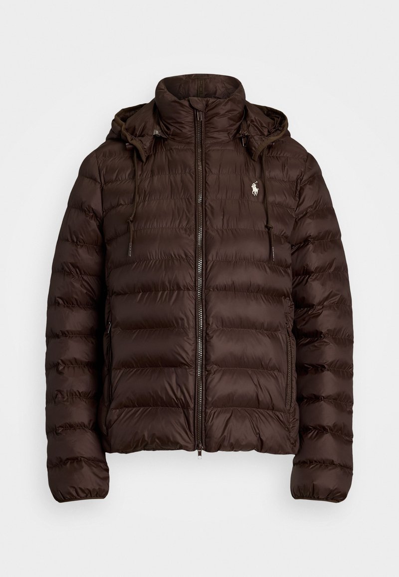 Polo Ralph Lauren WATER RESISTANT PACKABLE HOODED JACKET - Viegla jaka - nutmeg brown