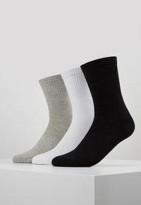 Urban Classics - SPORT 3 PACK - Socks - black/white/grey Thumbnail Image 1