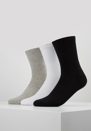 Urban Classics SPORT 3 PACK - Chaussettes - black/white/grey