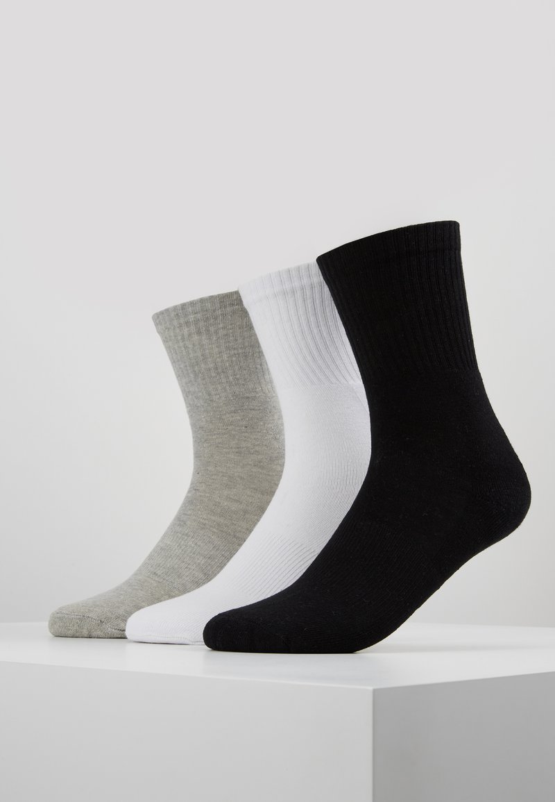 Urban Classics - SPORT 3 PACK - Socks - black/white/grey, Enlarge