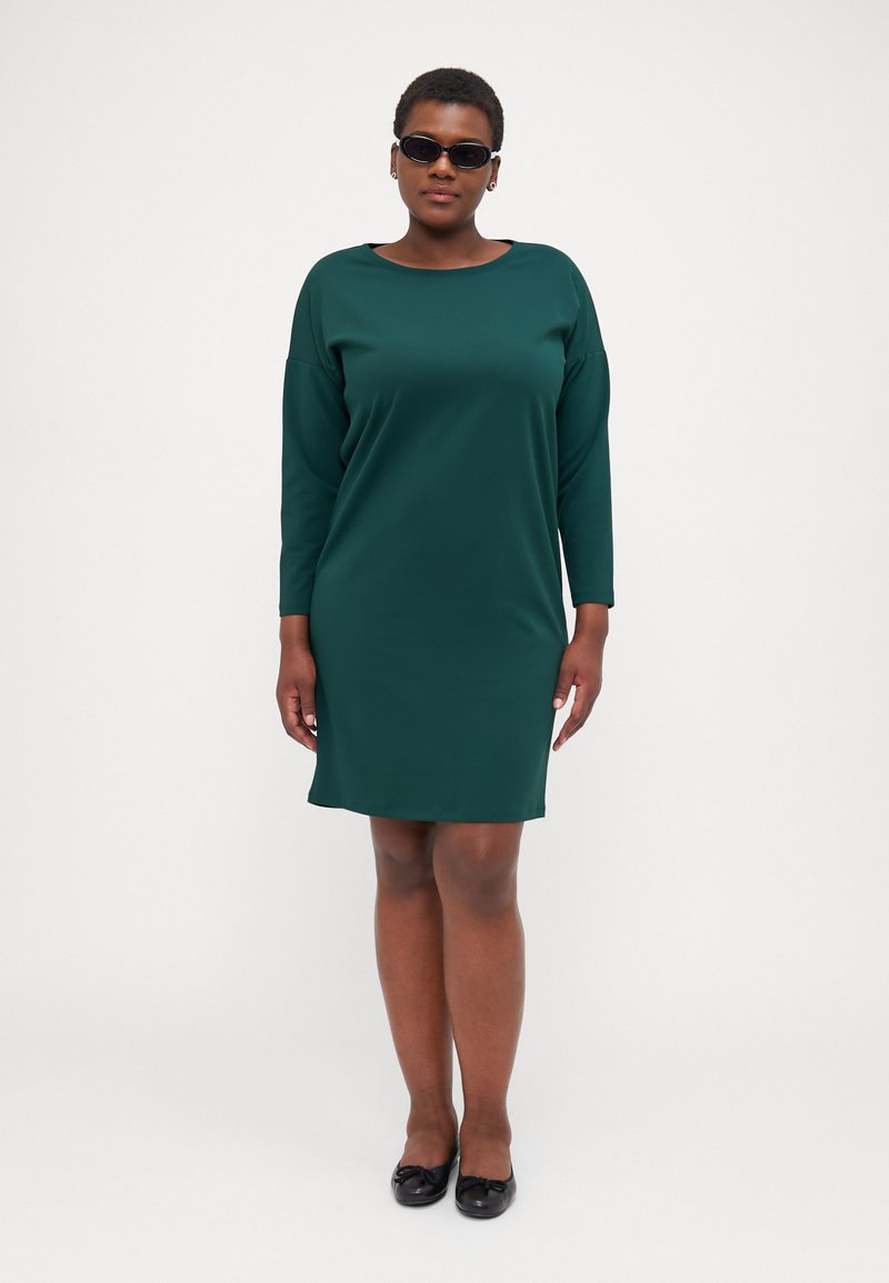 Persona by Marina Rinaldi CESENA - Jersey dress - verde bosco/dark green -  Zalando