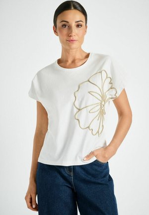 BLUME - T-shirt print - wit