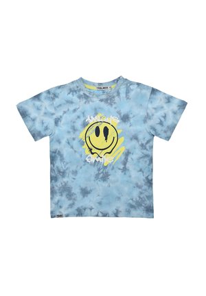 HALBARM ALWAYS SMILE - Print T-shirt - blau