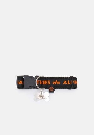 AI DOG TAG COLLAR - Altri accessori - black/orange
