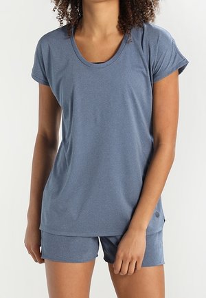 T-shirt print - dark blue