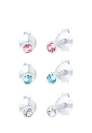 SPARKLING BASIC SET - MIT KRISTALLEN VON SWAROVSKI® - Orecchini - silberfarben