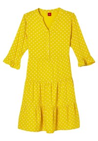 s.Oliver Vestido informal - yellow aop