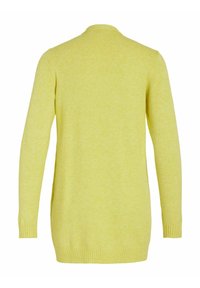 VILA VIRIL OPEN CARDIGAN - Chaqueta de punto - green sheen