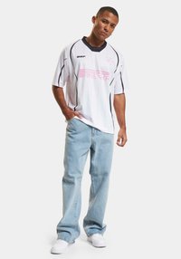 DEF Marškinėliai su spaudiniu - vaparous gray