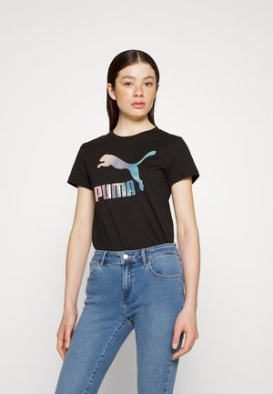 Puma ANIMAL GRAPHIC TEE - Sports T-shirt - black