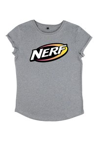 Henry Tiger NERF ORANGE AND RED - T-shirts print - melange grey