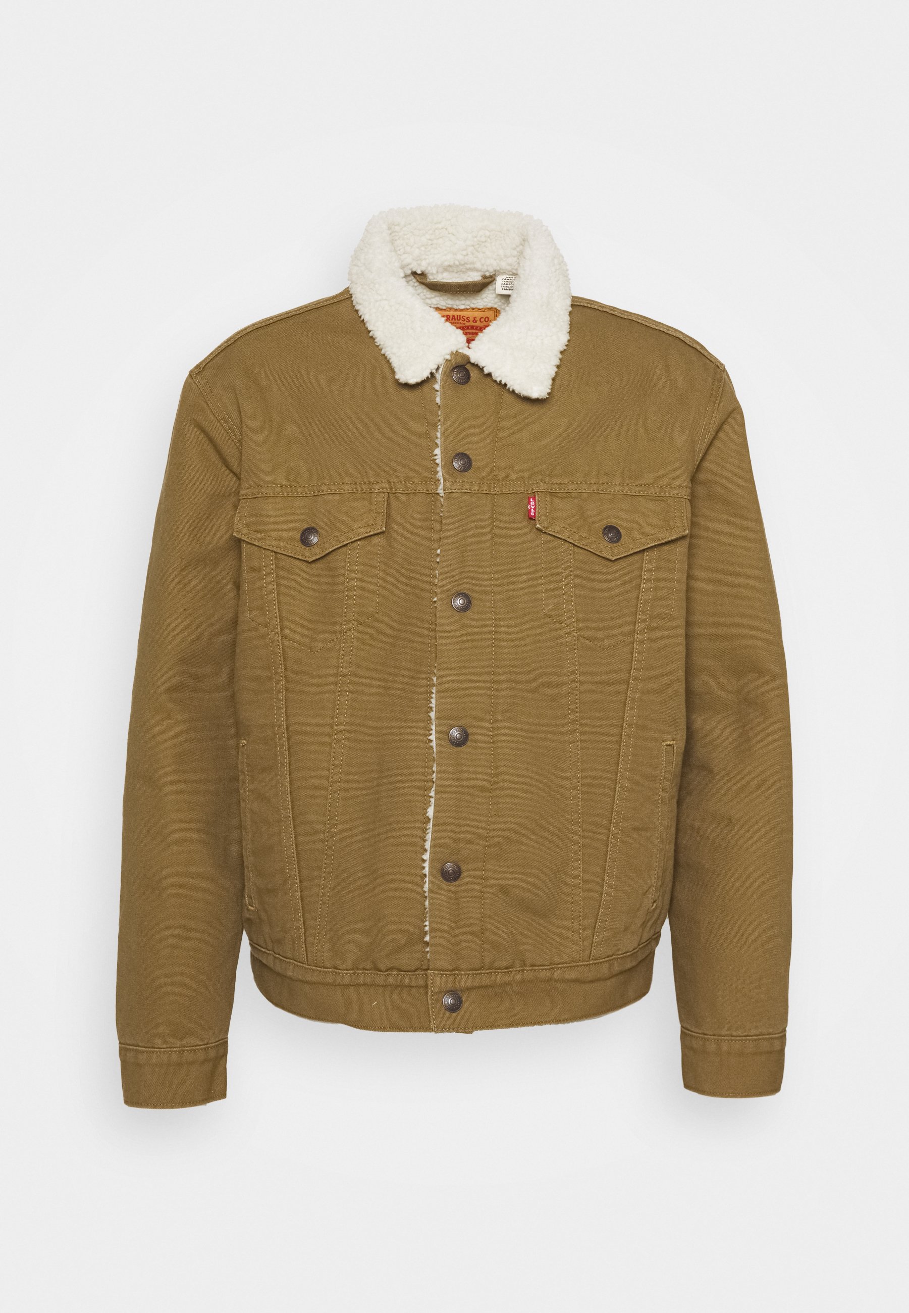 levis brown sherpa jacket