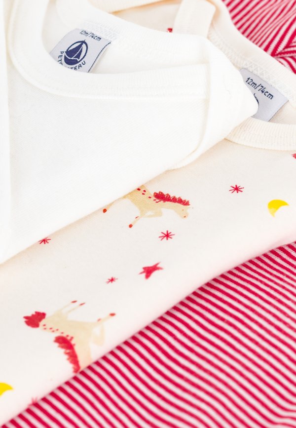 BÉBÉ HORSES 3 PACK UNISEX - Body3