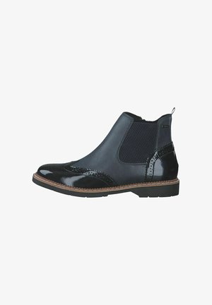 s.Oliver CHELSEA - Stivaletti texani / biker - navy comb