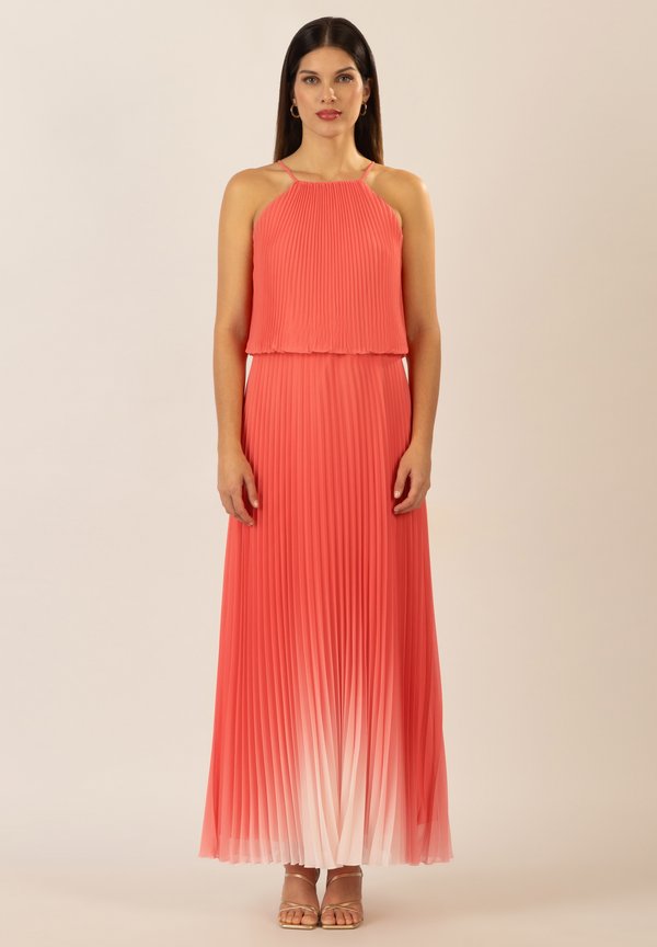 Maxikleid - koralle multicolor