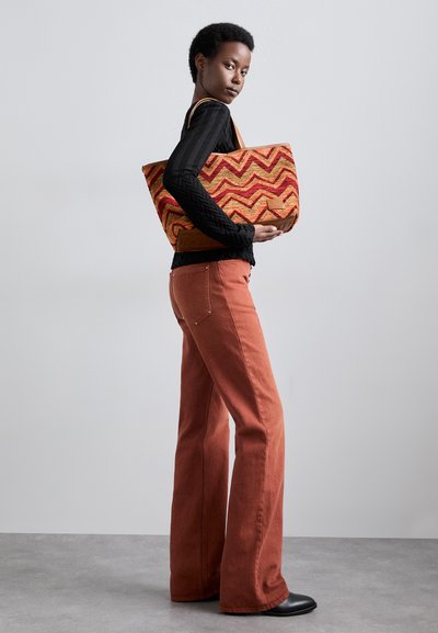 Missoni SHOPPING SMALL - Tote bag - tramonto/cuoio