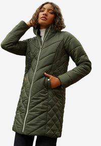 MID QUILTED - REGULAR FIT - Wintermantel - khaki green