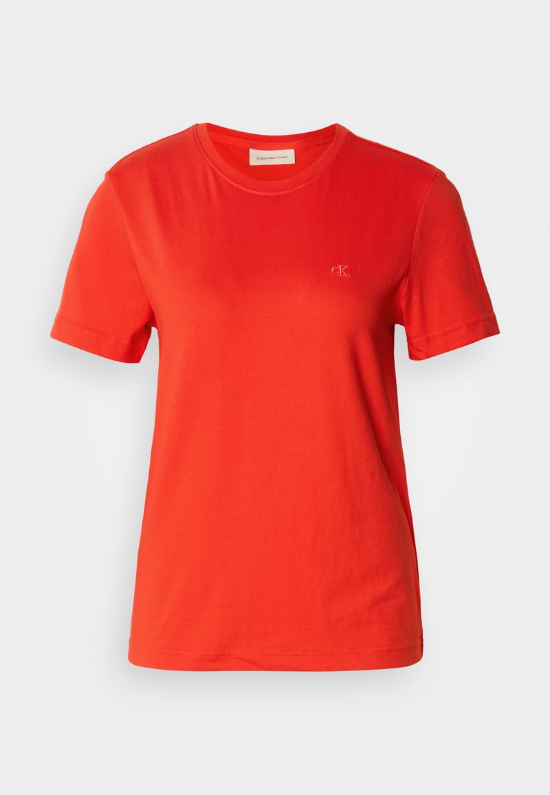 Calvin Klein Jeans T-shirt basic rood Calvin Klein Jeans T-shirt basic rood