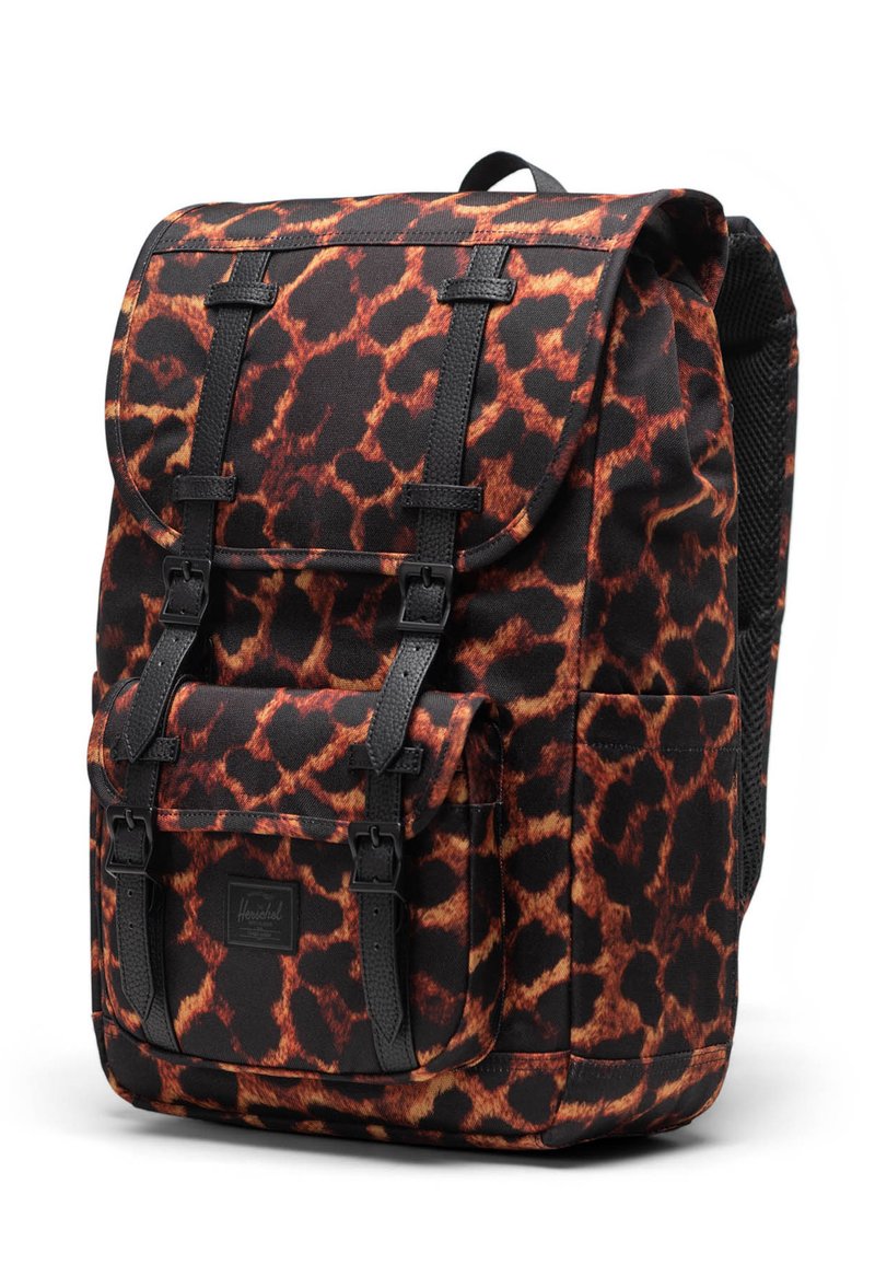 backpack recycled leather Lennon Canvas & TOBACCO/COGNAC This canvas backpack offers Trans by JanSport Purple Color:Camo ACU fekete