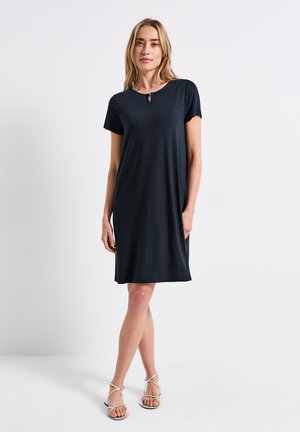 Street One IN UNI - Jerseykleid - blau