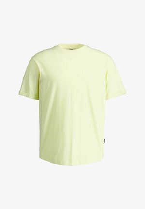 CHASIN', CHASIN' BASIC T-SHIRT BRODY - Lihtne T-särk - light yellow