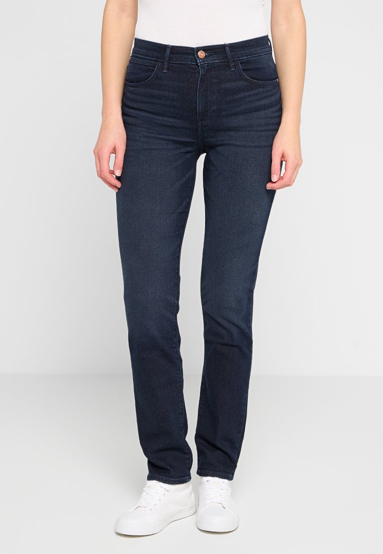 Wrangler Slim fit jeans donkerblauw Wrangler Slim fit jeans donkerblauw