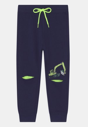 ELASTIC WAIST DRAWSTRING KNEE INSERTS LEG - Tracksuit bottoms - ultramarine